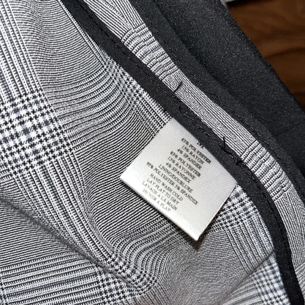 Brochu Walker Plaid Boyfriend Blazer
